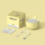 Nachtlicht mit Katzenwecker, 2 W, LED, wiederaufladbar, verstellbar, für Kinder, Schlafzimmer, Nachttischlampe – Bild 8