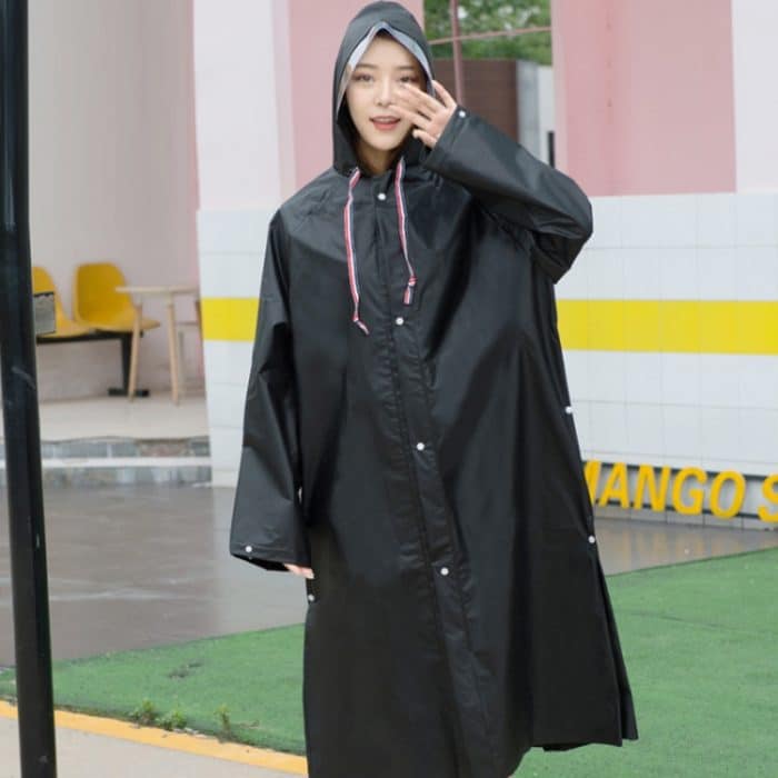 Fahrrad Single dicker Regenmantel Batterie Auto Erwachsenen Poncho, L, XL, XXL – Bild 1