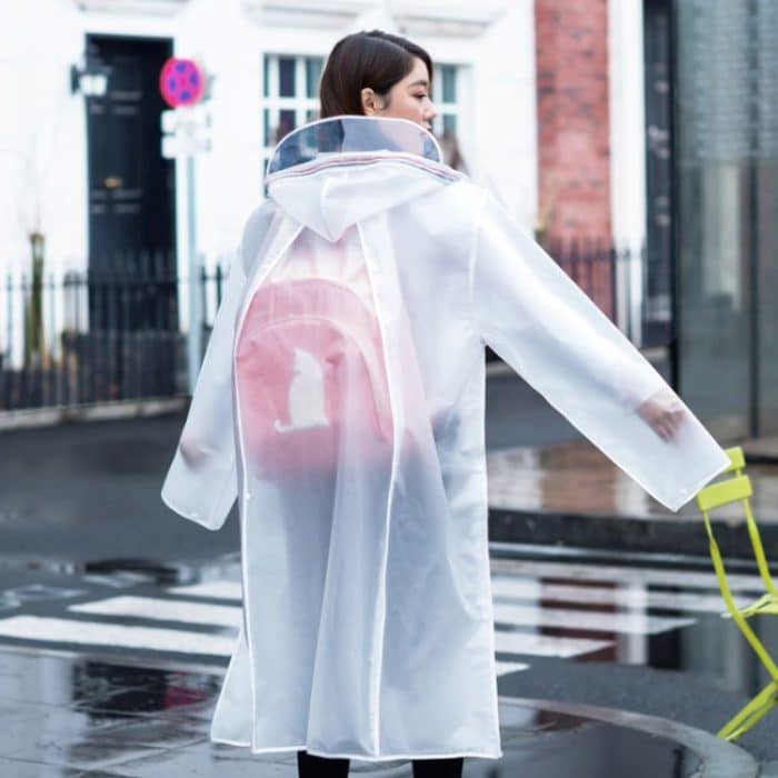 Fahrrad Single dicker Regenmantel Batterie Auto Erwachsenen Poncho, L, XL, XXL – Bild 4