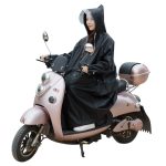 Fahrrad Single dicker Regenmantel Batterie Auto Erwachsenen Poncho, L, XL, XXL – Bild 5