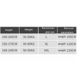 Fahrrad Single dicker Regenmantel Batterie Auto Erwachsenen Poncho, L, XL, XXL – Bild 6