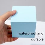 8 Stück geometrische Würfel-Foto-Requisiten, dekorative Ornamente, Fotografie-Plattform, Small Lake Blue Square, Large Lake Blue Square, Small Lake Blue Rectangular, Large Lake Blue Rectangular, Small Lake Blue Cylinder, Large Lake Blue Cylinder... – Bild 3