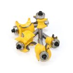 8-Schaft-Lager-Positiv-Halbkreisschneider, Graviermaschine, Holzbearbeitungsschneider, No. 1, No. 2, No. 3, No. 4, No. 5, 5 PCS/Set – Bild 5