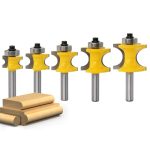 8-Schaft-Lager-Positiv-Halbkreisschneider, Graviermaschine, Holzbearbeitungsschneider, No. 1, No. 2, No. 3, No. 4, No. 5, 5 PCS/Set – Bild 7
