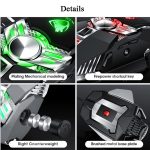 T-WOLF V10 USB-Schnittstelle, 7 Tasten, 6400 DPI, kabelgebundene Gaming-Maus, benutzerdefinierte Makroprogrammierung, 4-Farben-Atmungslicht-Gaming-Maus, Kabellänge: 1,5 m – Bild 7