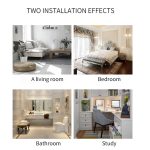 2 Stück Gummi-Anti-Kollisions-Tür-Zahnrad-Stanz-Edelstahl, rund, türbeständig, für Zuhause, bodenförmig, zylindrische Türberührung – Bild 7