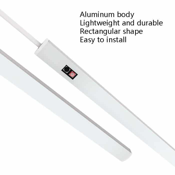 LED-Induktions-Schranklampe, USB-Smart-Sensing-Lichtleiste, 2 PCS 20cm, 30cm, 40cm, 50cm – Bild 5