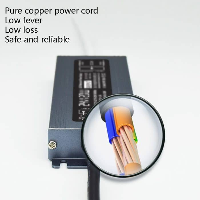 GEEPUT 220 V bis 24 V LED wasserdichter Netzteil-Schalter-Transformator – Bild 4