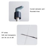 2 Stück Austernsaucen-Flaschendüse, Pumpenkopf, Haushalts-Kraftstoffflaschenpresse, Small (Green), Small (Blue), Small (Warm Gray), Large (Green), Large (Blue), Large (Warm Gray) – Bild 3