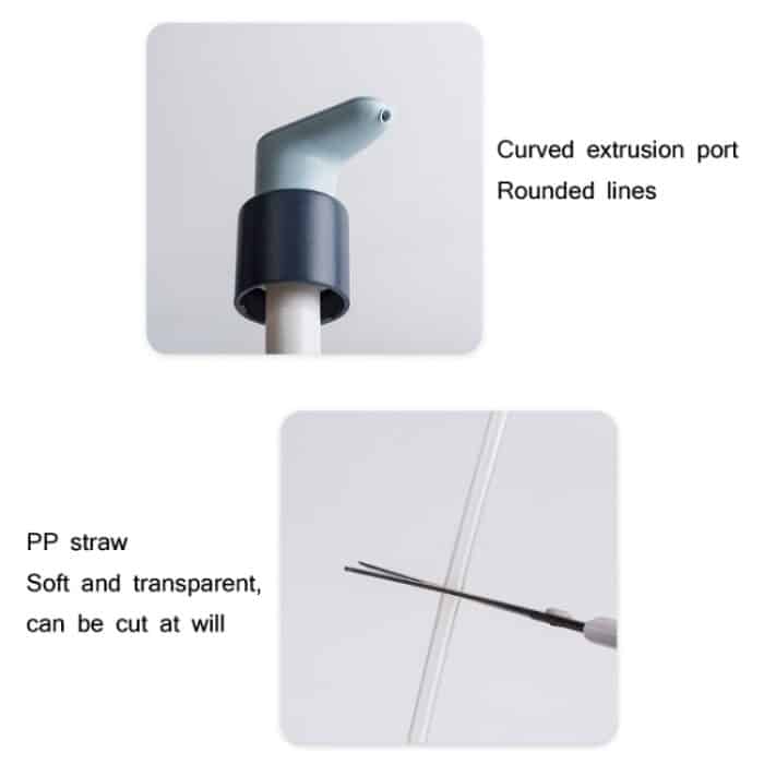 2 Stück Austernsaucen-Flaschendüse, Pumpenkopf, Haushalts-Kraftstoffflaschenpresse, Small (Green), Small (Blue), Small (Warm Gray), Large (Green), Large (Blue), Large (Warm Gray) – Bild 3