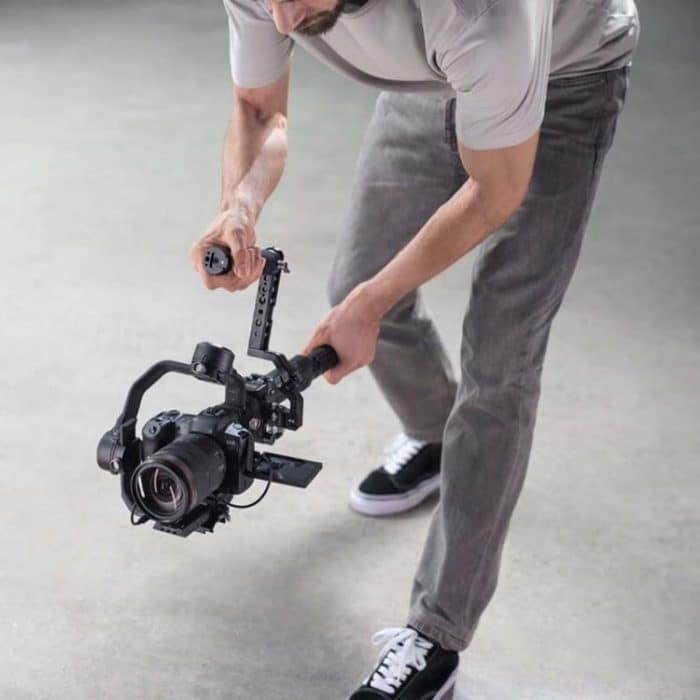 Original DJI RS 3 Einstellbarer Winkel Anti-Shake Stoßdämpfung Stabilisierter Gimbal – Bild 2