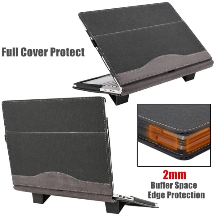 TBD05831298_B4-1.jpg 13,3-Zoll-Laptop-Anti-Fall-Schutzhülle aus Leder mit Ständer – Bild 5