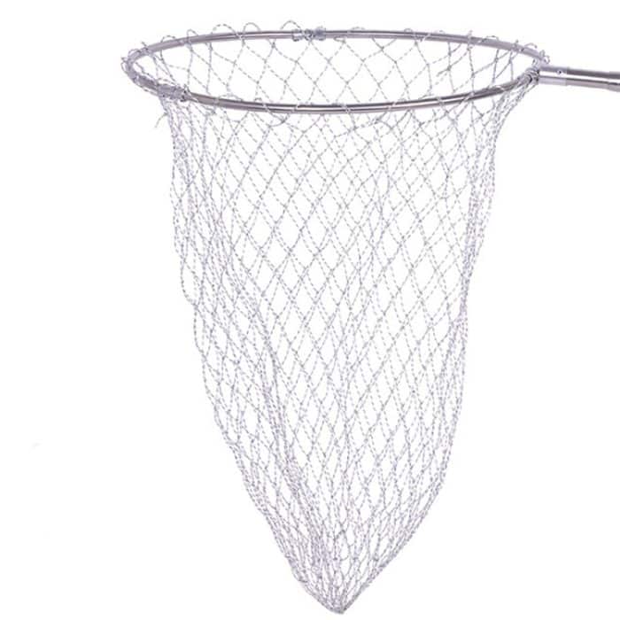 Faltbares Fischernetz mit Dip-Kescherkopf aus Edelstahl, Solid 40cm Glued Dense Mesh, Solid 40cm Big Mesh, Solid 45cm Big Mesh, Solid 50cm Big Mesh – Bild 1