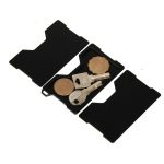 RFID-Kartenhalter aus Aluminiumlegierung, Diebstahlschutz, EDC-Geldbörse, Münzaufbewahrungsbox, Schlüsselkartenhalter, Red, Blue, Black, Brown, Orange, Grey, Red Main Body, Blue Main Body, Gray Main Body – Bild 3