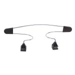 Einziehbarer Wäscheständer aus Edelstahl für den Anzug, Black, Peach Wood Grain