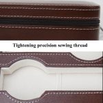 8-stellige Uhren-Aufbewahrungsbox, Uhren-Display-Box, tragbare Uhren-Reisetasche, 08 Watch Position Brown, 08 Watch Position Black – Bild 4