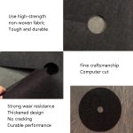 Ökologisches Anti-Gras-Vliestuch, Garten-Bodendecktuch, atmungsaktiv, feuchtigkeitsspendend, kann Obstgartenfolie reduzieren, 15x2cm, 25x3cm, 27x4cm, 32x4cm, 42x5cm, 52x6cm, 62x7cm, 72x8cm, 82x10cm – Bild 3