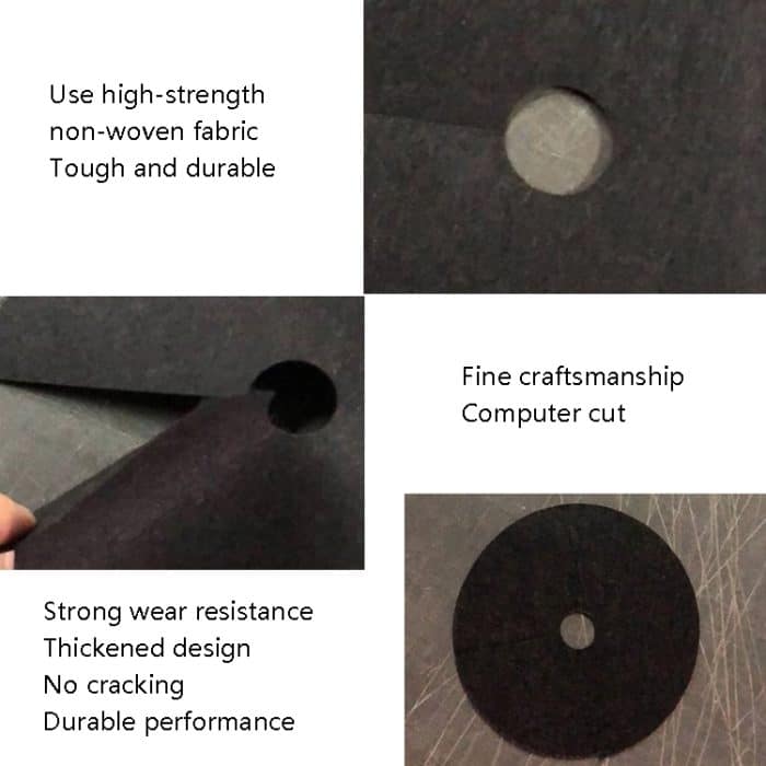 Ökologisches Anti-Gras-Vliestuch, Garten-Bodendecktuch, atmungsaktiv, feuchtigkeitsspendend, kann Obstgartenfolie reduzieren, 15x2cm, 25x3cm, 27x4cm, 32x4cm, 42x5cm, 52x6cm, 62x7cm, 72x8cm, 82x10cm – Bild 3