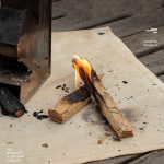 Outdoor-Camping-Fiberglas-Wärmeisolationspad, feuerfestes Tuch, Größe:, 50x50cm, 56x60cm, 56x80cm, 100x100cm – Bild 6