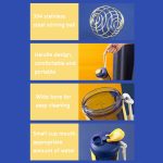 UPSTYLE CMSH-1763 550 ml Milchshake-Rührbecher, White, Yellow, Purple, Green, Black – Bild 5