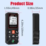 ANENG Handheld-Infrarot-Entfernungsmesser, 40m Precision Version, 60m Precision Version, 80m Precision Version, 100m Precision Version – Bild 3