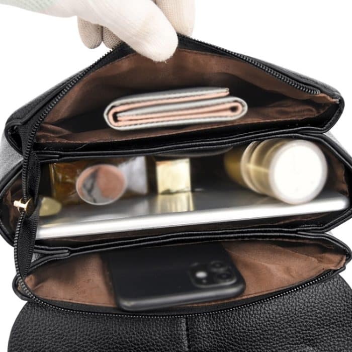 Großvolumige Pendler-Damentasche, einschultrige Messenger-Tasche, kleine quadratische Tasche – Bild 6