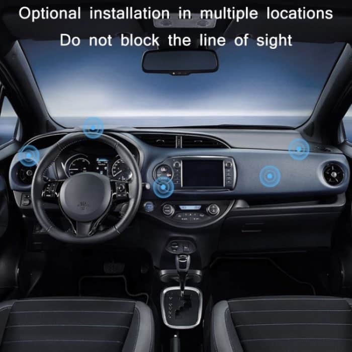 Magnetischer Handyhalter aus Aluminiumlegierung fürs Auto, Black (Luminous), Red (Luminous), Silver (Luminous) – Bild 7