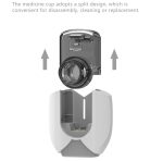 Freihändig tragbarer Micro-Mesh-Vernebler für Erwachsene und Kinder, Stil:, USB Style, With US Plug, With EU Plug – Bild 4