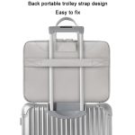 Baona BN-Q006 Laptop-Handtasche aus PU-Leder mit vollständiger Öffnung – Bild 5