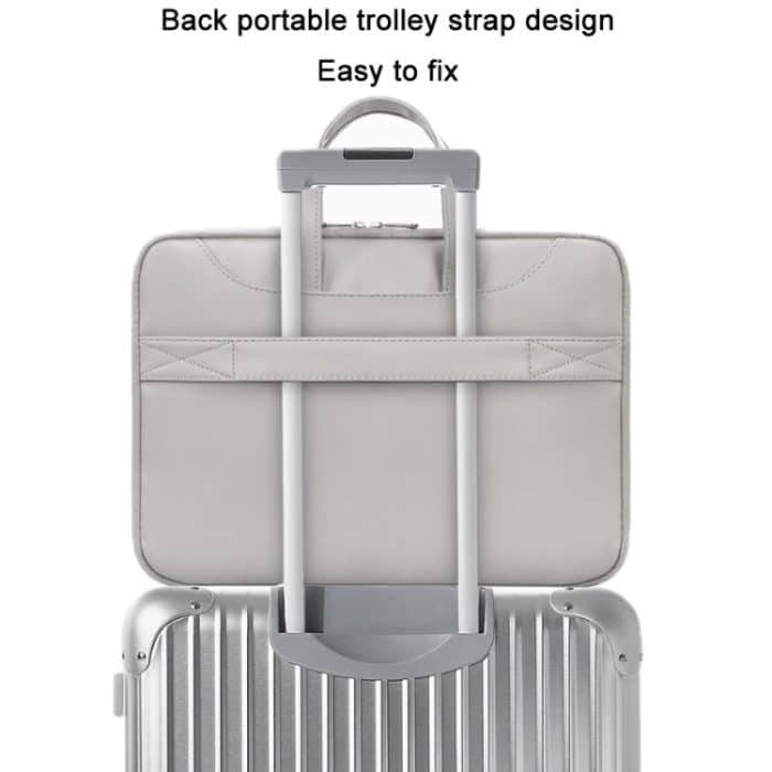 Baona BN-Q006 Laptop-Handtasche aus PU-Leder mit vollständiger Öffnung – Bild 5