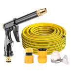 Hochdruck-Autowaschschlauch-Teleskop-Bewässerungssprinkler, Stil:, H2+3 Connector+5m Tube, H2+3 Connector+10m Tube, H2+3 Connector+10m Tube+Foam Pot, H2+3 Connector+15m Tube, H2+3 Connector+15m Tube+Foam Pot, H2+3 Connector+20m Tube...