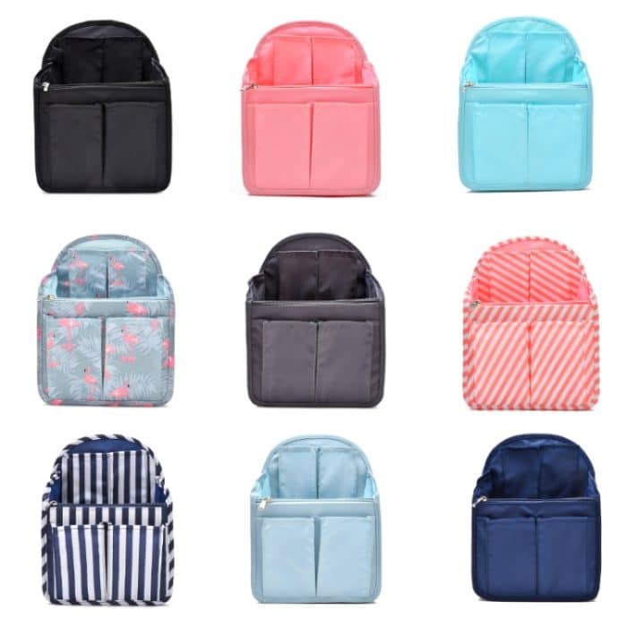 Schulranzen-Trennungs-Organizer, Aufbewahrungstasche, Computer-Rucksack, Innentasche, Small Black, Small Pink, Small Light Blue, Small Blue Firebird, Small Gray, Small Pink Stripe, Small Navy Stripe, Small Blue, Small Navy, Large Black, Large Light Blu... – Bild 7