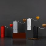 CNC-Edelstahl-Handkurbel-Kaffeebohnenmühle, Pentagon Black, Pentagon Silver, Pentagon Gray, Pentagon Red, Hexagon Black, Hexagon Silver, Hexagon Gray, Hexagon Red, Seven Corner Black, Seven Corner Silver, Seven Corner Gray, Seven Corner Red – Bild 2