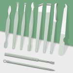 Nagelkunst-Werkzeugset, Nagelknipser, abgestorbene Haut, Schere, Maniküre-Werkzeug, 12 In 1 Matcha Green, 12 In 1 Coffee, 12 In 1 Black, 12 In 1 Pink, 12 In 1 Green+Silver Accessories, 16 In 1 Green, 16 In 1 Matcha Green, 16 In 1 Pink, 16 In 1 Coffee... – Bild 6