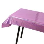 Geburtstagsparty-Folien-Laser-Tischdecke, Hochzeitsdekorationszubehör, Foil Laser  Pink, Foil Laser Red, Foil Laser Light Blue, Foil Laser Rose Gold, Foil Laser Gold, Foil Laser Dark Blu, Foil Laser Purple, Foil Laser Silver, Foil Laser Rose Red