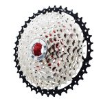 VG Sports Split Mountainbike Leichtes Kassettenschwungrad, Stil:, 10 Speed 40T (Silver), 10 Speed 42T (Silver), 11 Speed 40T (Silver), 11 Speed 42T (Silver), 11 Speed 46T (Silver), 11 Sspeed 50T (Silver), 12 Speed 50T (Silver), 9 Speed 42T (Silver)