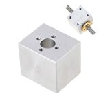 3D-Drucker T-Typ-Schraube T8-Mutter umgewandelter Sitz, Grey, Black