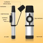 Metallprofi, der Kazoo mit stimmbarem Ton spielt, Tone Kazoo(Black), Tone Kazoo(Red), Tone Kazoo(Blue), Tone Kazoo(Silver), Tone Kazoo( Gold) – Bild 6