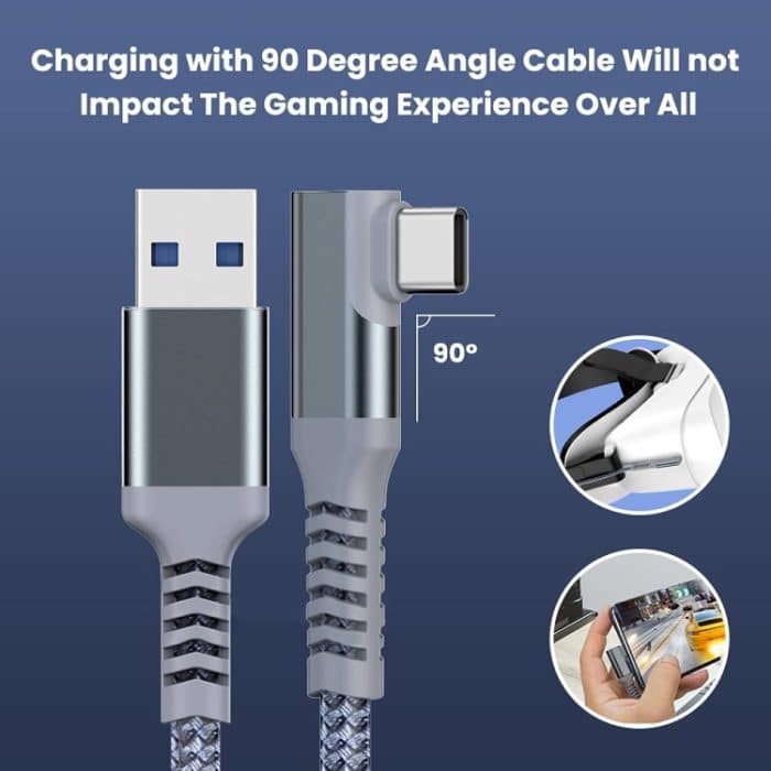 USB3.2 Gen1 VR Link Streamline für Oculus Quest 2, A-C  Aluminum Shell 5M, A-C  Aluminum Shell 6M, A-C  Aluminum Shell 7M, C-C  Aluminum Shell 5M Black, A-C  Aluminum Shell 3M Braided Wire, A-C  Aluminum Shell 5M Braided Wire... – Bild 4