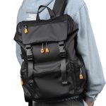 WEIXIER B1862 Männer Business Freizeit Große Kapazität Reisetasche Computer Rucksack, B1862 Black, B1862 Grey – Bild 6