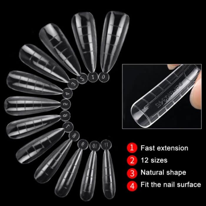 2 Boxen Nagelkristall Rapid Light Therapy Extension Nagelmodell, Form:, 120 PCS 01, 120 PCS 02, 120 PCS 03, 120 PCS 04, 120 PCS 05, 120 PCS 06, 120 PCS 07, 120 PCS 08, 120 PCS 09, 120 PCS 10, 120 PCS 11, 120 PCS 12, 120 PCS 13, 120 PCS 14, 120 PCS 15 – Bild 3