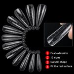 2 Boxen Nagelkristall Rapid Light Therapy Extension Nagelmodell, Form: – Bild 3