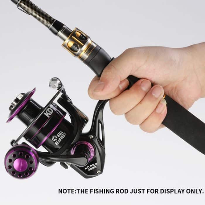 Metallspinnrad, Langstrecken-Fischdrahtrad, Stil:, KD1000 (EVA Grip), KD2000 (EVA Grip), KD3000 (EVA Grip), KD4000 (EVA Grip), KD5000 (EVA Grip) – Bild 5