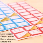 2 Beutel handgeschriebene selbstklebende kleine Etikettenaufkleber – Bild 3