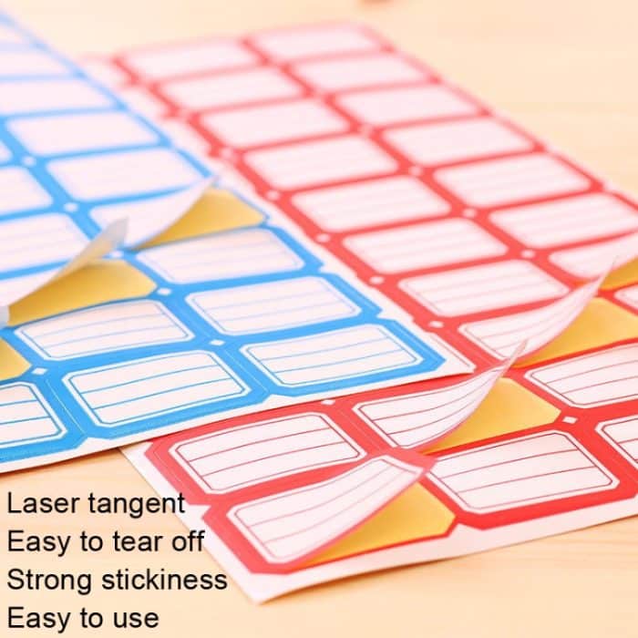 2 Beutel handgeschriebene selbstklebende kleine Etikettenaufkleber – Bild 3