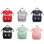 Umstandsflasche, Windelaufbewahrung, großer Rucksack, Mumientasche, Red, Light Grey, Navy Blue, Black, Light Green, Pink, Bear Pink, Bear Red, Bear Black, Bear Blue, Bear Green – Bild 2