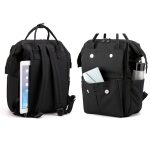 Umstandsflasche, Windelaufbewahrung, großer Rucksack, Mumientasche, Red, Light Grey, Navy Blue, Black, Light Green, Pink, Bear Pink, Bear Red, Bear Black, Bear Blue, Bear Green – Bild 3