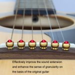 6 Stück Gitarrenkappen aus reinem Kupfer mit Citrin-Motiv, Stil:, Crystal Head (White), Crystal Head (Yellow), Crystal Head (Red), Crystal Head (Purple), Crystal Head (Green) – Bild 4