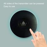 R16 1 für 1 intelligente kabellose, selbstbetriebene elektronische Türklingel für das Hotelhaus, R16 EU Plug White, R16 EU Plug Black, R16 US Plug White, R16 US Plug Black, R16 UK Plug White – Bild 6