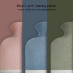 Großer explosionsgeschützter PVC-Warmwasserbeutel mit Wassereinspritzung, Spezifikation:, 1000ml (Light Pink), 1000ml (Leather Pink), 1000ml (Orange), 1000ml (Bean Green), 1000ml (Light Gray), 1000ml (Dark Gray), 1000ml (Navy Blue), 1000ml (Sky Blue)... – Bild 6